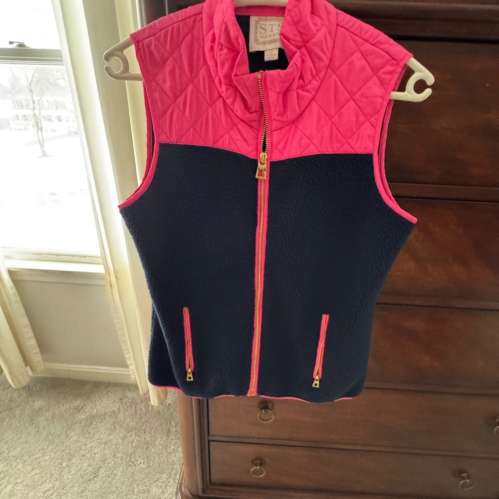 Sail to Sable Pink Quilted Vest
